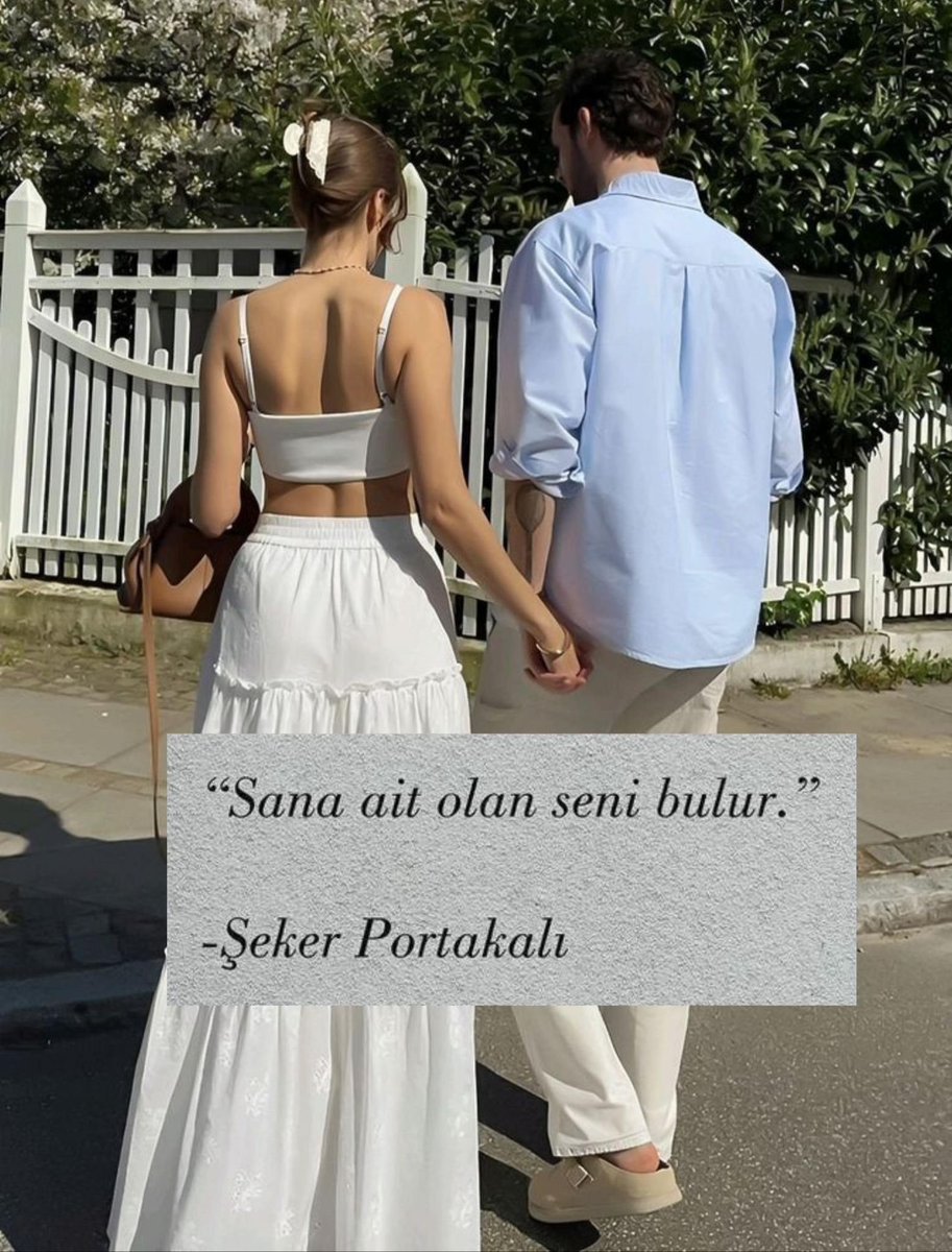 “sana ait olan seni bulur.”