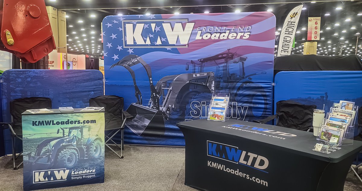 KMWLoaders's tweet photo. The 2025 @KYNFMS is well underway, thanks to everyone who has stopped in for a visit, You can catch KMW Ltd at booth #7551 through this Saturday, we'd love you to stop and say hi!
#NFMS https://t.co/OOtkdDPECF