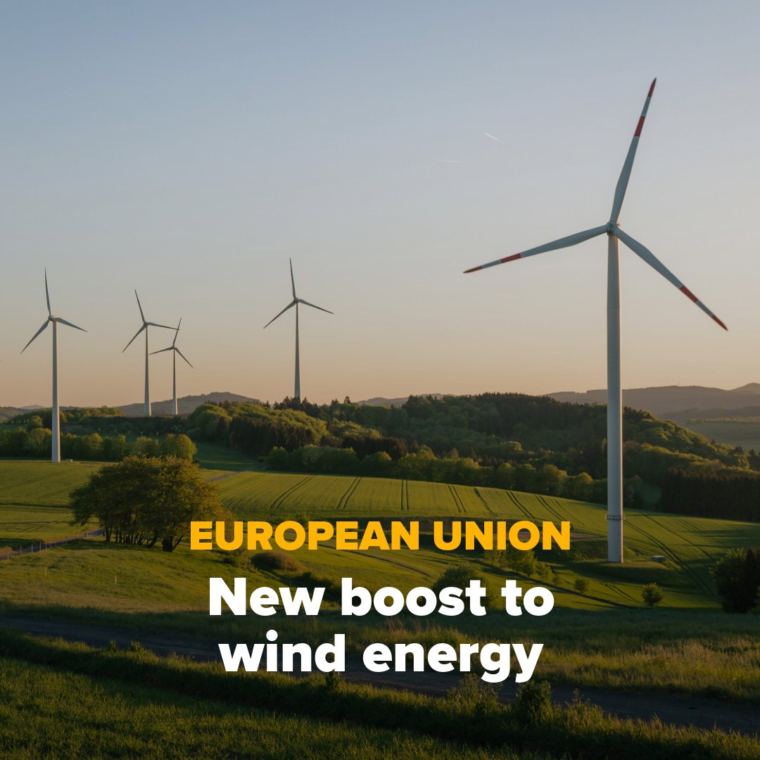 🇫🇷🇪🇺 As part of the EU Wind Power Package, we're extending a €500m counter-guarantee to <a href="/BNPParibas/">BNP Paribas Group</a>.

This will unlock up to €8bn in investments for new wind farms, supply chain efficiency, and improved grid interconnections.

🔗bit.ly/EIB_BNPParibas

#InvestEU