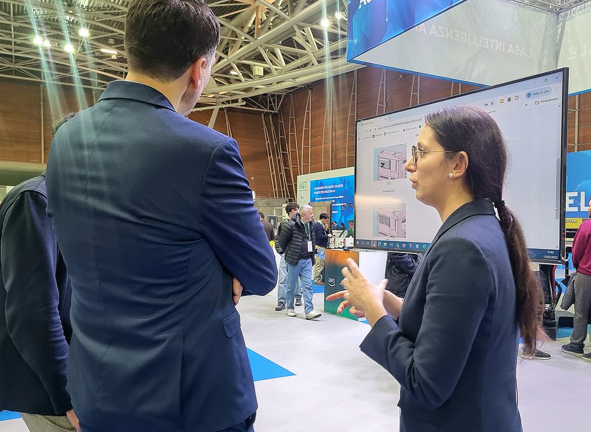 TIM Enterprise (@tim_enterprise) on Twitter photo ⚙️📲 Continuano le attività alla Fiera 2025 di <a href="/AeTfiera/">A&T - Automation & Testing</a> e CIM4.0 - Competence Center e si è concluso poco fa l'intervento di Dario Pensa, Responsabile Center of Excellence Cloud & AI TIM Enterprise, dal titolo ❝Nuove frontiere AI: innovare per competere❞.
💡 Un'occasione per ⚙️📲 Continuano le attività alla Fiera 2025 di <a href="/AeTfiera/">A&T - Automation & Testing</a> e CIM4.0 - Competence Center e si è concluso poco fa l'intervento di Dario Pensa, Responsabile Center of Excellence Cloud & AI TIM Enterprise, dal titolo ❝Nuove frontiere AI: innovare per competere❞.
💡 Un'occasione per