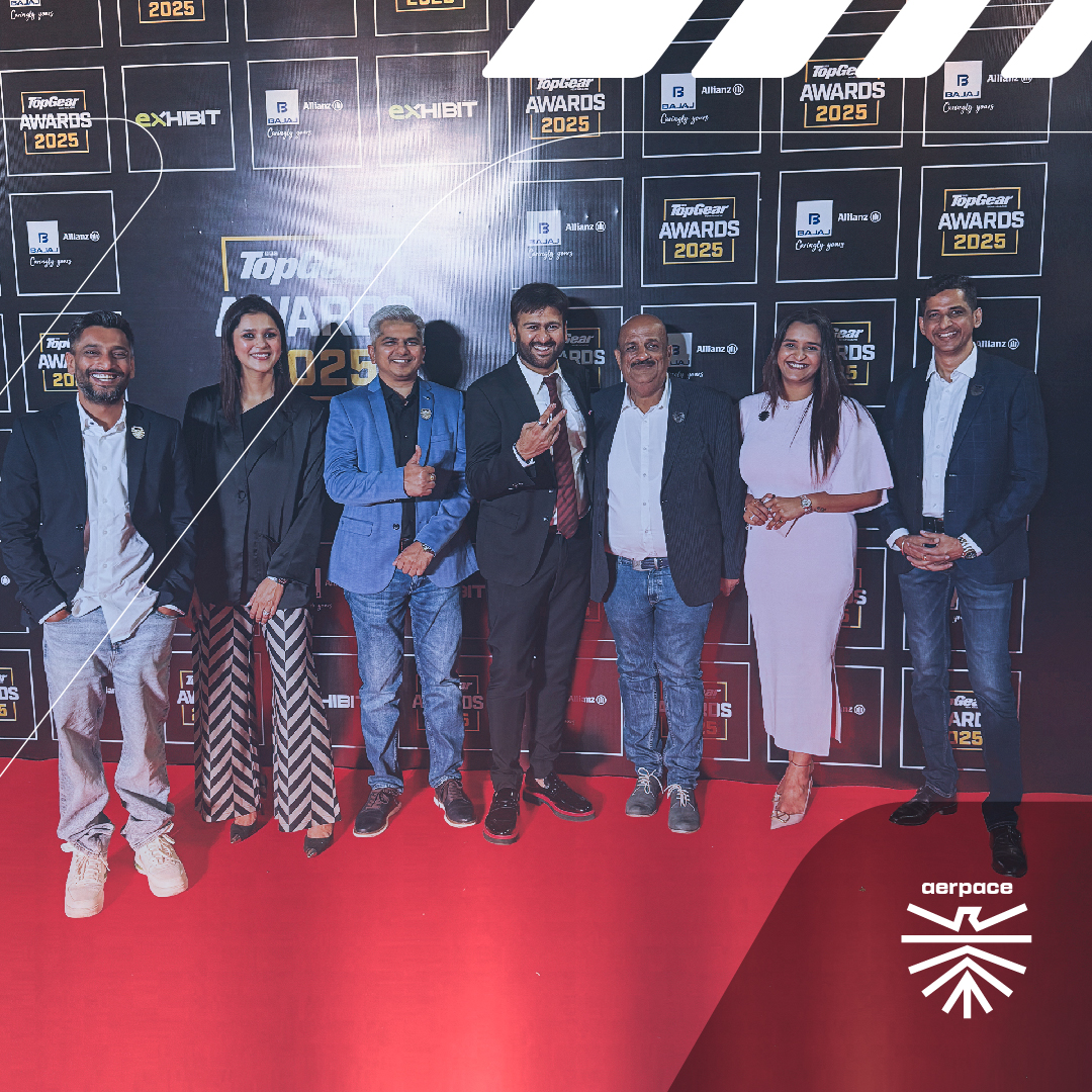 AerpaceRacers's tweet photo. A glimpse into the prestigious Top Gear Awards 2025—where aerpace Racer Sanjay Takale joined an elite panel of motorsport experts on the jury. A night of speed, innovation, and celebration, recognizing excellence in the automotive world. 
@aerpaceofficial @TopGearMagIndia https://t.co/vDojukg7ya