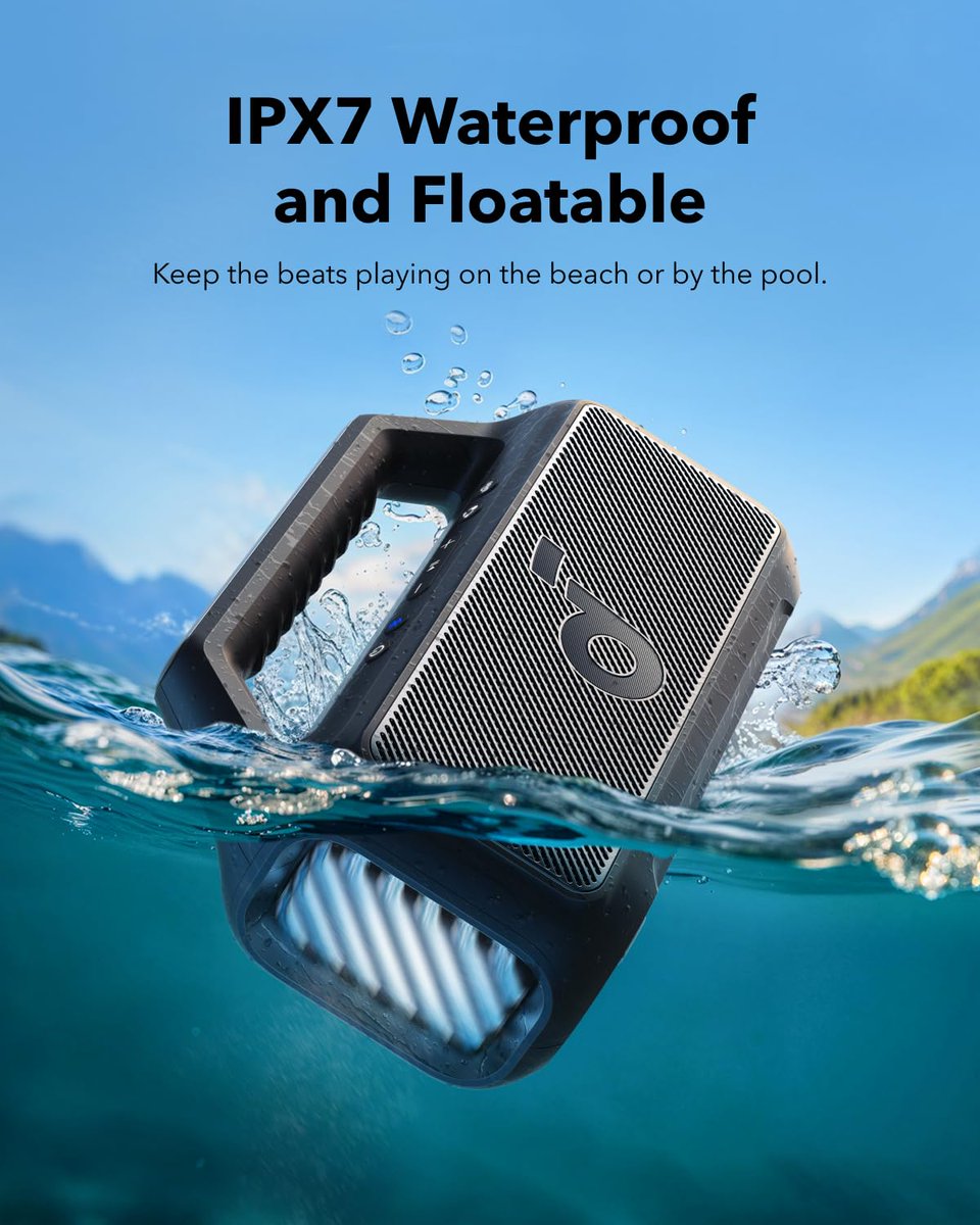 PoolPartyCom's tweet image. Pool Party Essential: Waterproof Bluetooth Speaker
What’s a pool party without the right vibe? A waterproof Bluetooth speaker keeps the music going, no matter how many splashes come its way.
📷 Grab yours here: soundcore.com/.../waterproof…
#PoolPartyEssentials #SummerVibes