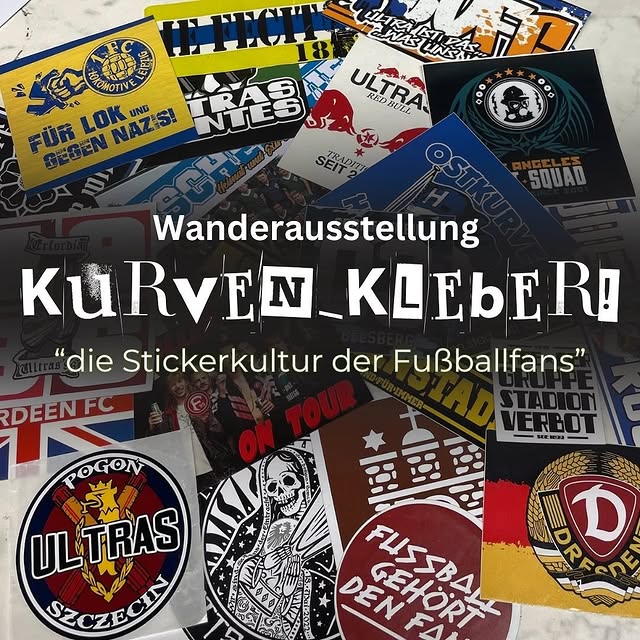 Da aus Berlin die ein oder andere Frage zwecks Weiterleitung kam: Vielleicht hat ja noch der ein oder andere Verein bzw. die ein oder andere Szene ein paar Aufkleber für eine Wanderausstellung übrig? Kontakt via Instagram: instagram.com/kurven_kleber_…