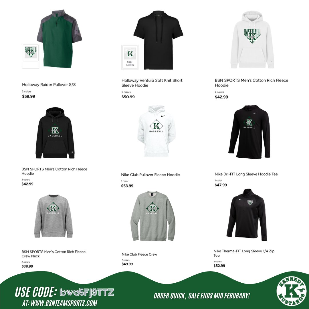 🚨 Mustang Nation! 🚨 

The Mustangs Baseball Store is OPEN, but only for a limited time! Get your gear before the store closes Monday, February 17th! Show your Mustangs pride and support our baseball program—we appreciate all the love! 🏆⚾️🔥

Shop Now : Link is in the bio!