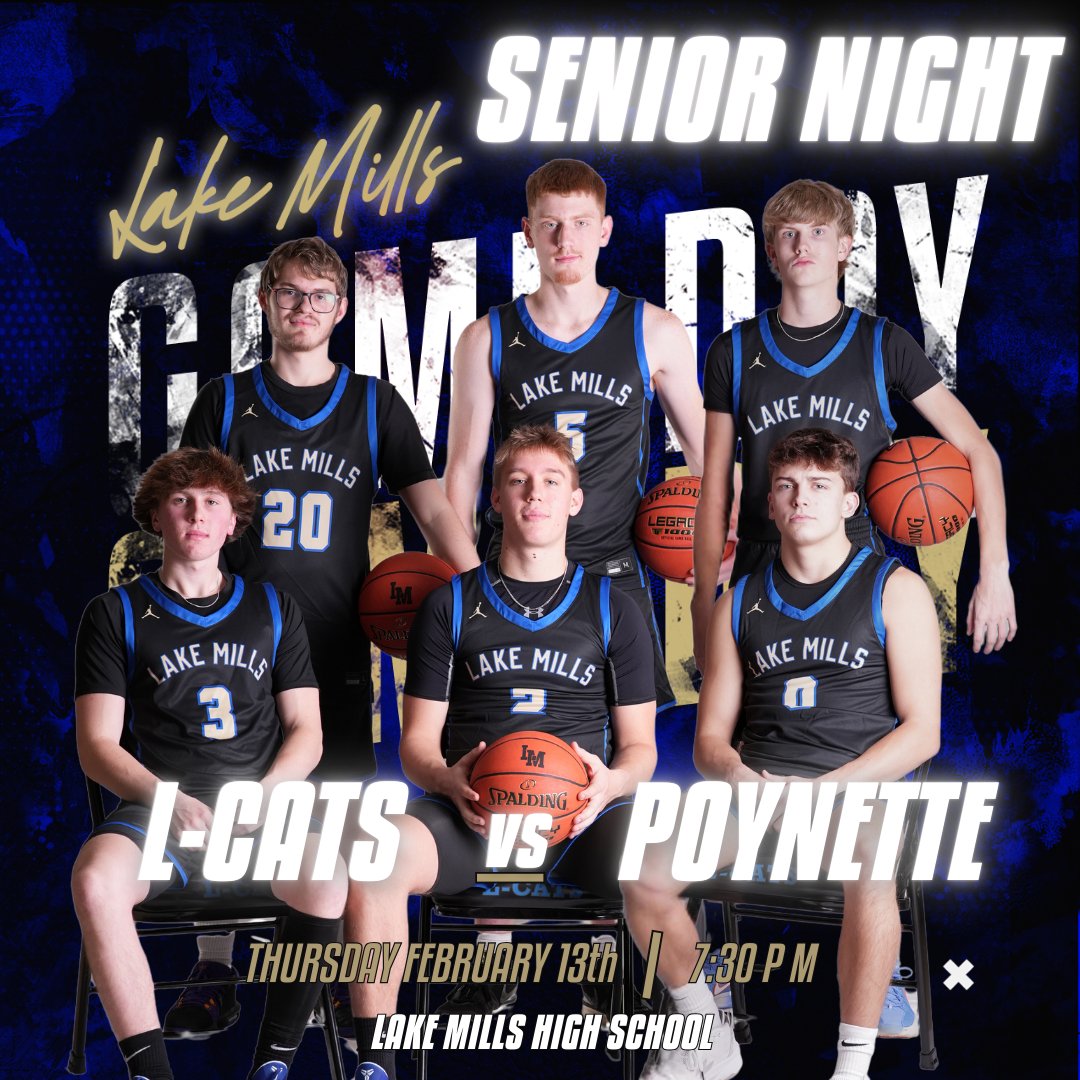 LCatHoops's tweet image. It's game day for the L-Cats as they host Poynette in a conference matchup for Senior Night!

JV2/JV 6:00 | VAR 7:30

L-Cat Livestream Link: fan.hudl.com/usa/wi/lake-mi…

#LCatPride #GIYBALWI