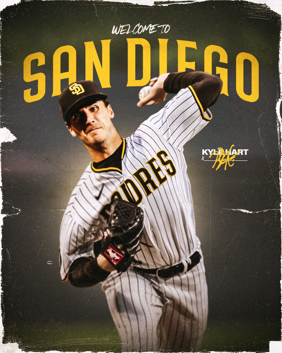 Welcome to San Diego, Kyle!

We have signed left-handed pitcher Kyle Hart to a one-year contract through the 2025 season with a club option for 2026.