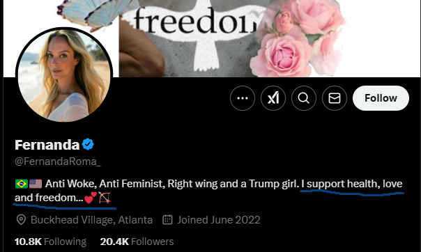 And pornography...
Normal ver marmanjo viciado em pornografia farmando engajamento, mas quando é mulher seja a ser cômico. Ah, é soft porn.