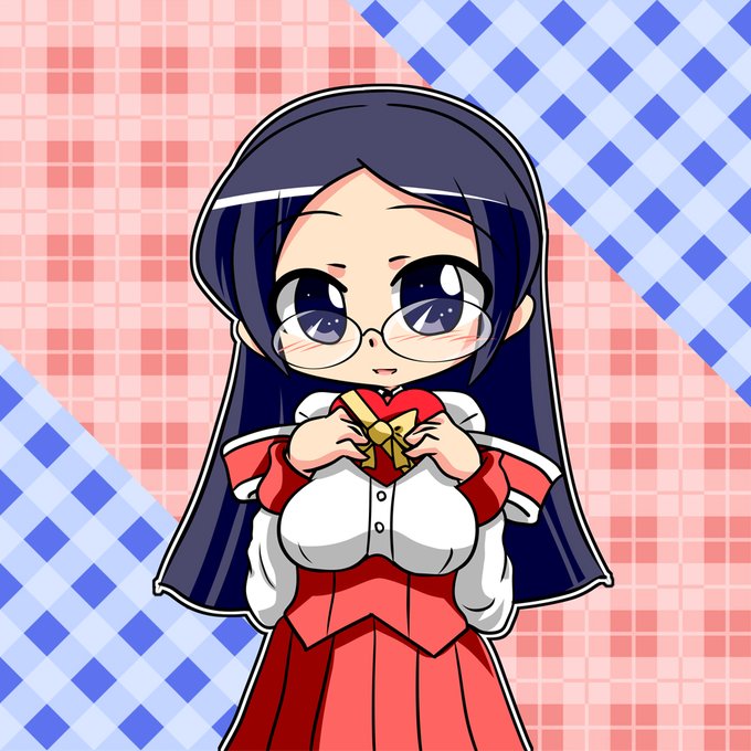 面白みのないバレンタイン絵になってしまった…… 