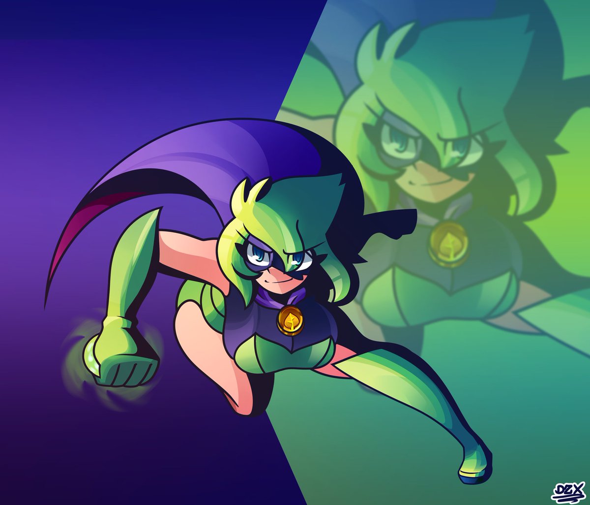 ZxOrdonez's tweet image. Da Green shadow!!! 🫛🌆

#pvz #pvzfanart #pvzh