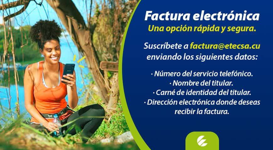 📢 Revisa tu correo 📩 ‼️Desde el día 🔟 comenzamos a enviar la #FacturaElectrónica ☎️.
📌 Si aún no estás suscrito, sólo debes seguir estos pasos 👣👇