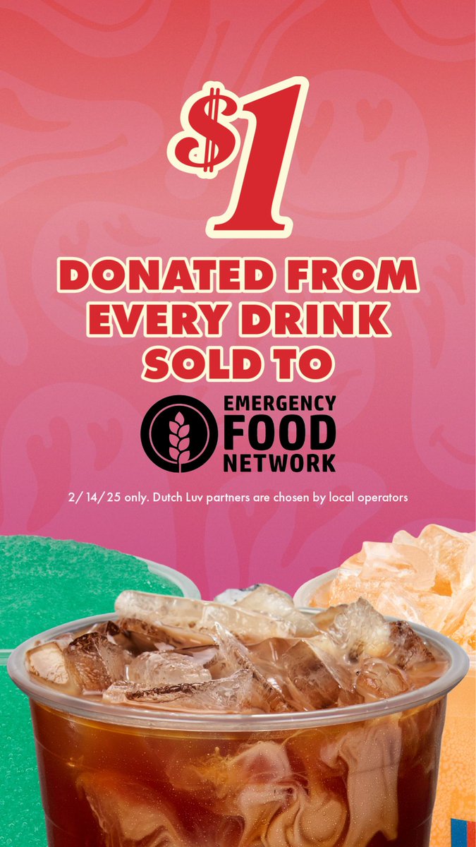 Emergency Food Network (@efoodnet) on Twitter photo ☕Grab your favorite <a href="/DutchBros/">Dutch Bros Coffee</a> drink this February 14 and give back! $1 from every drink sold at 8624 Steilacoom Blvd SW & 6229 Lake Grove St SW in Lakewood will go to Emergency Food Network. ☕Grab your favorite <a href="/DutchBros/">Dutch Bros Coffee</a> drink this February 14 and give back! $1 from every drink sold at 8624 Steilacoom Blvd SW & 6229 Lake Grove St SW in Lakewood will go to Emergency Food Network.