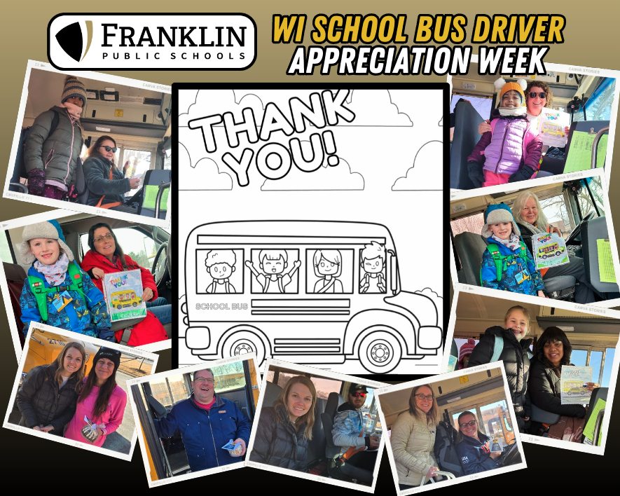 FPSDistrictWI's tweet photo. This week is WI SCHOOL BUS DRIVER APPRECIATION WEEK!  Thank you for everything you do to help our students arrive to and get home from school safely!

And hey...we appreciate our drivers so much, we gave them all the day off on Wednesday!  #BetterPlaceToWork! https://t.co/CQC01qyRnE