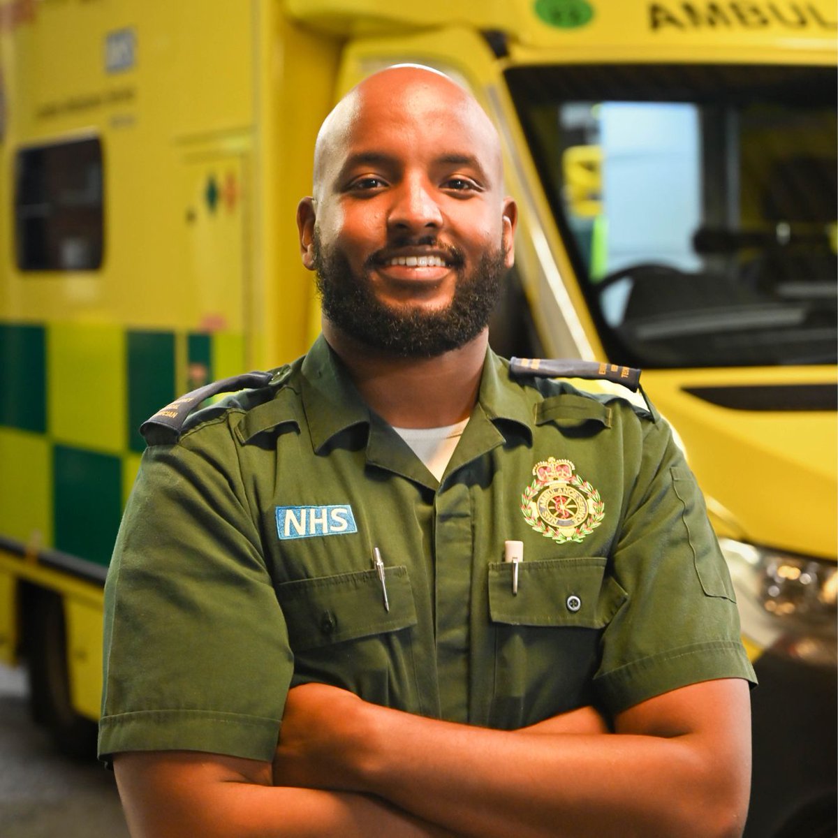 ‘My parents taught me to look out for people. I’m there for patients in the worst moments of their life’
 
Omar is proudly dedicating his career to saving lives in London. His role, Emergency Medical Technician, is one of the steps on our frontline apprenticeship pathway.