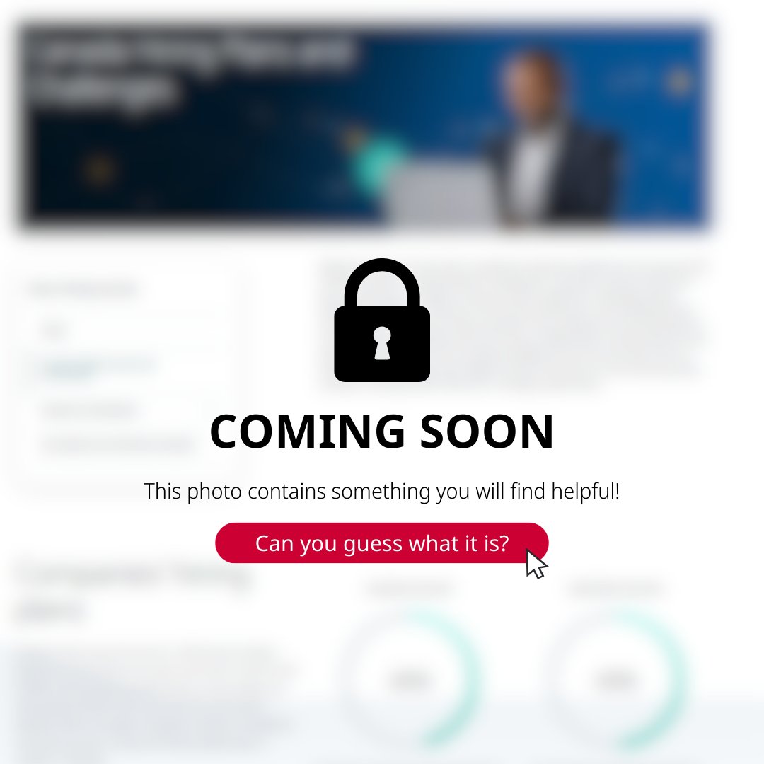 Hint: connect with one of our talent solutions professionals to find out… 👀

#ComingSoon #RobertHalf