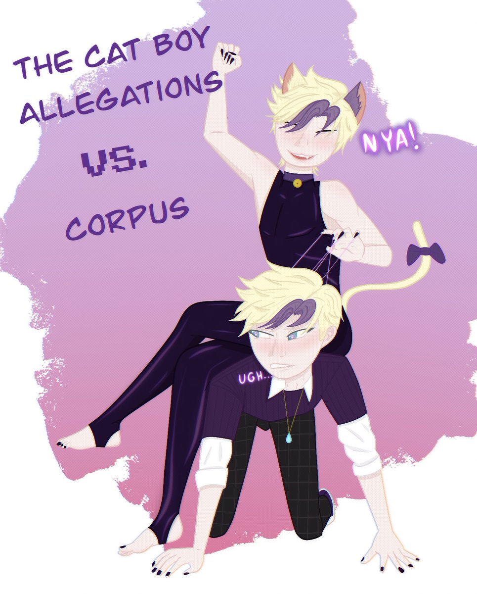 VillainCorpus's tweet image. Uh… anyway, I’m still not a cat boy. Not willingly. But these allegations got hands 😓