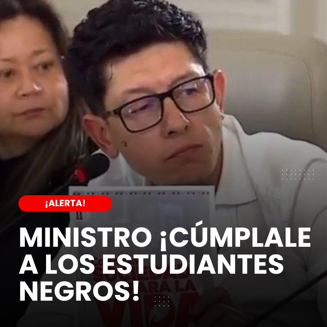 CadhubevV's tweet image. 📢 Hoy estamos en el @MinEducacion exigiendo el derecho a la continuidad de una de las acciones afirmativas más importantes para las comunidades NARP: el Fondo de Créditos Educativos Condonables para Comunidades Negras. 🏛️✊🏾 (1/🧵)