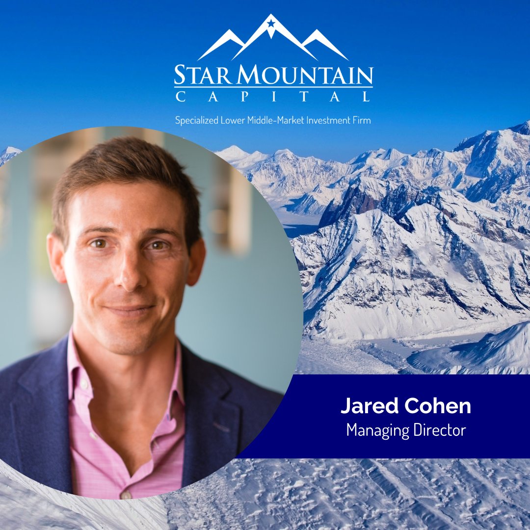 #StarMountainCapital is pleased to announce that Jared Cohen, former Partner and Senior Member of Credit Funds at Fortress Investment Group, joins as a Managing Director based in #SMC’s Los Angeles office. Read the full press release here: okt.to/dTb7tn