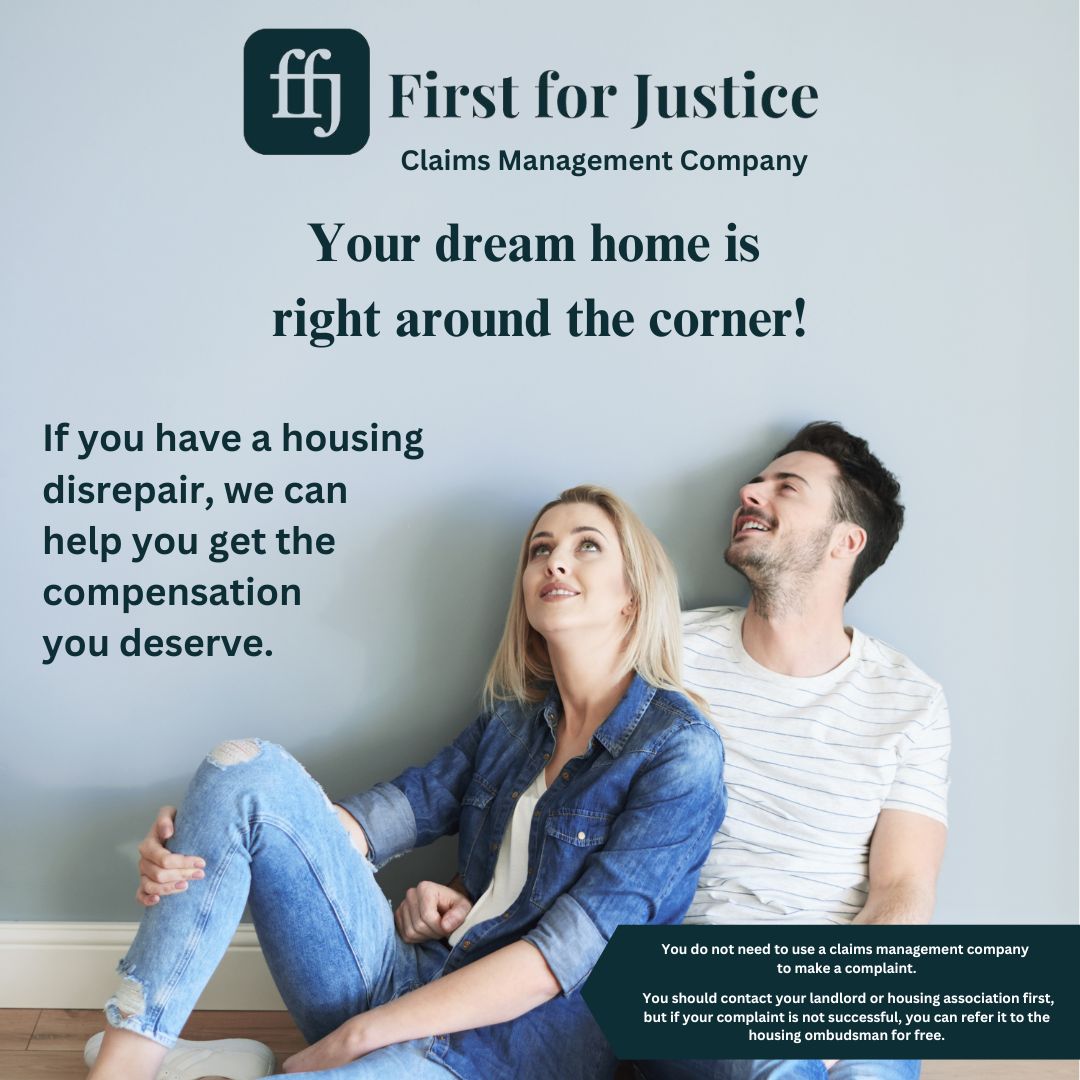 firstforjustice's tweet photo. If you have a housing disrepair, we can help you get the compensation you deserve - especially if your landlord or housing association are ignoring your concerns. 

(We'll also help you get your home back to the beautiful haven it's meant to be)

Click the link in our bio. https://t.co/Jo72W8H23O
