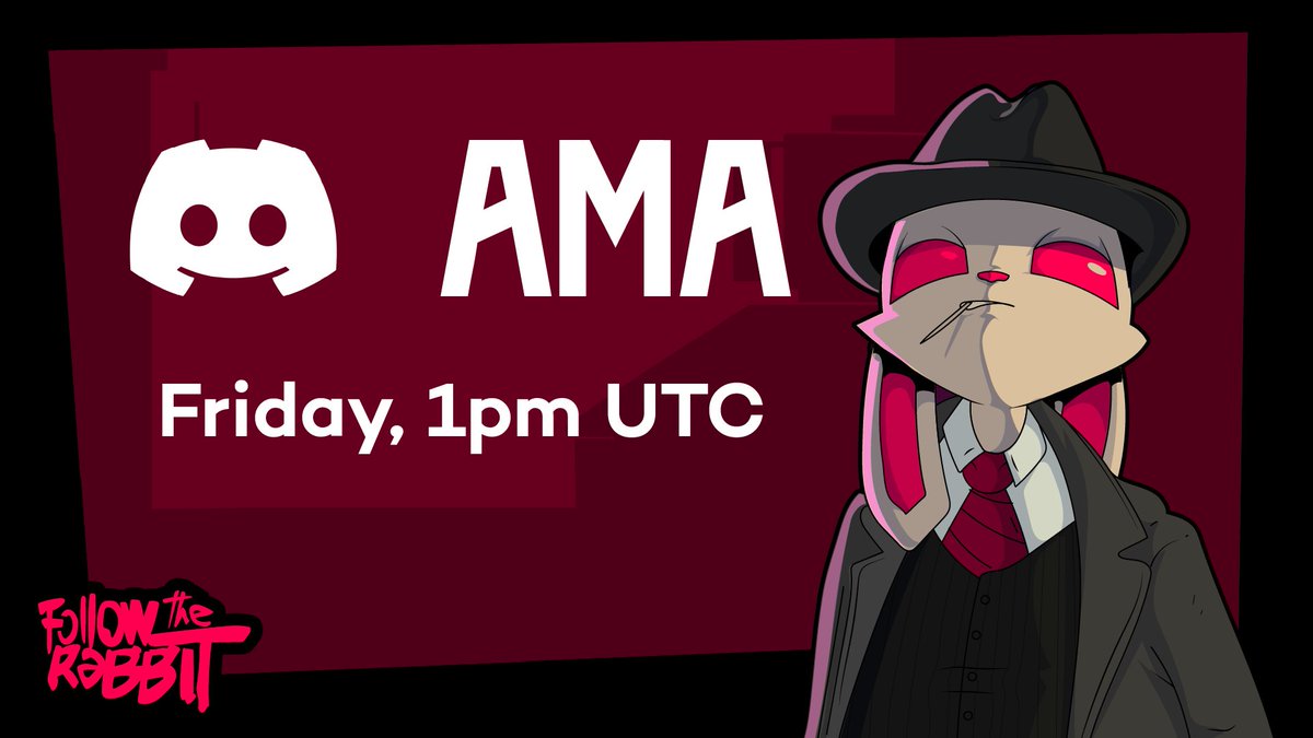 Join us this Friday at 1 PM UTC for another AMA in our Discord. Don’t miss it! 🐰🔥

👉 discord.gg/roguesnft