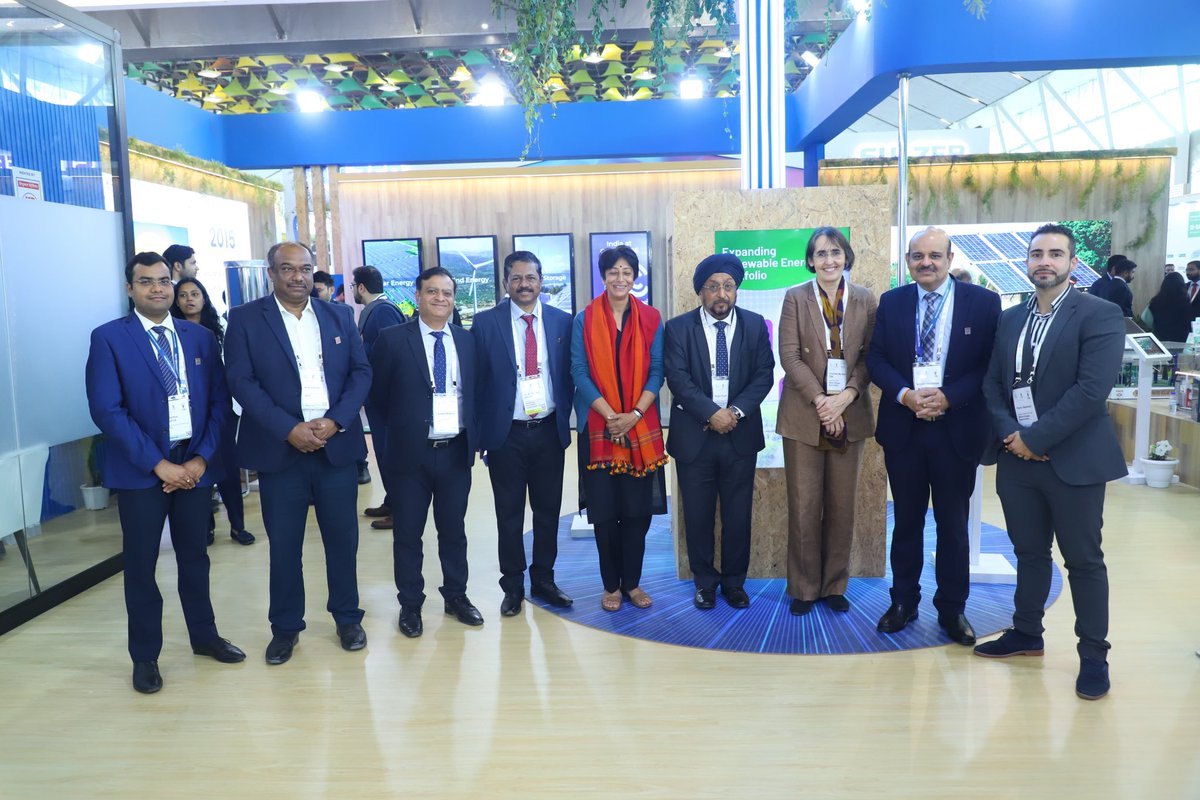 Ms. Charlotte Morton, OBE, Chief Executive of the World Biogas Association, visited HPCL’s Renewable Energy Stall at India Energy Week (IEW) 2025.

During her visit, she engaged in insightful discussions with Sh. Mohit Dhawan, CEO of HPCL Renewables &amp; Green Energy (HPRGE), on the
