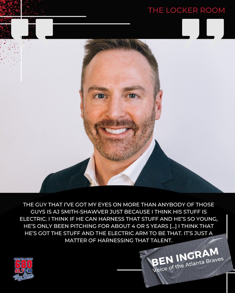 Ben Ingram’s got his eyes on AJ Smith-Shawver 👀 <a href="/IngramRadio/">Ben Ingram</a> 

FULL INTERVIEW 🎧 omny.fm/shows/the-fron…