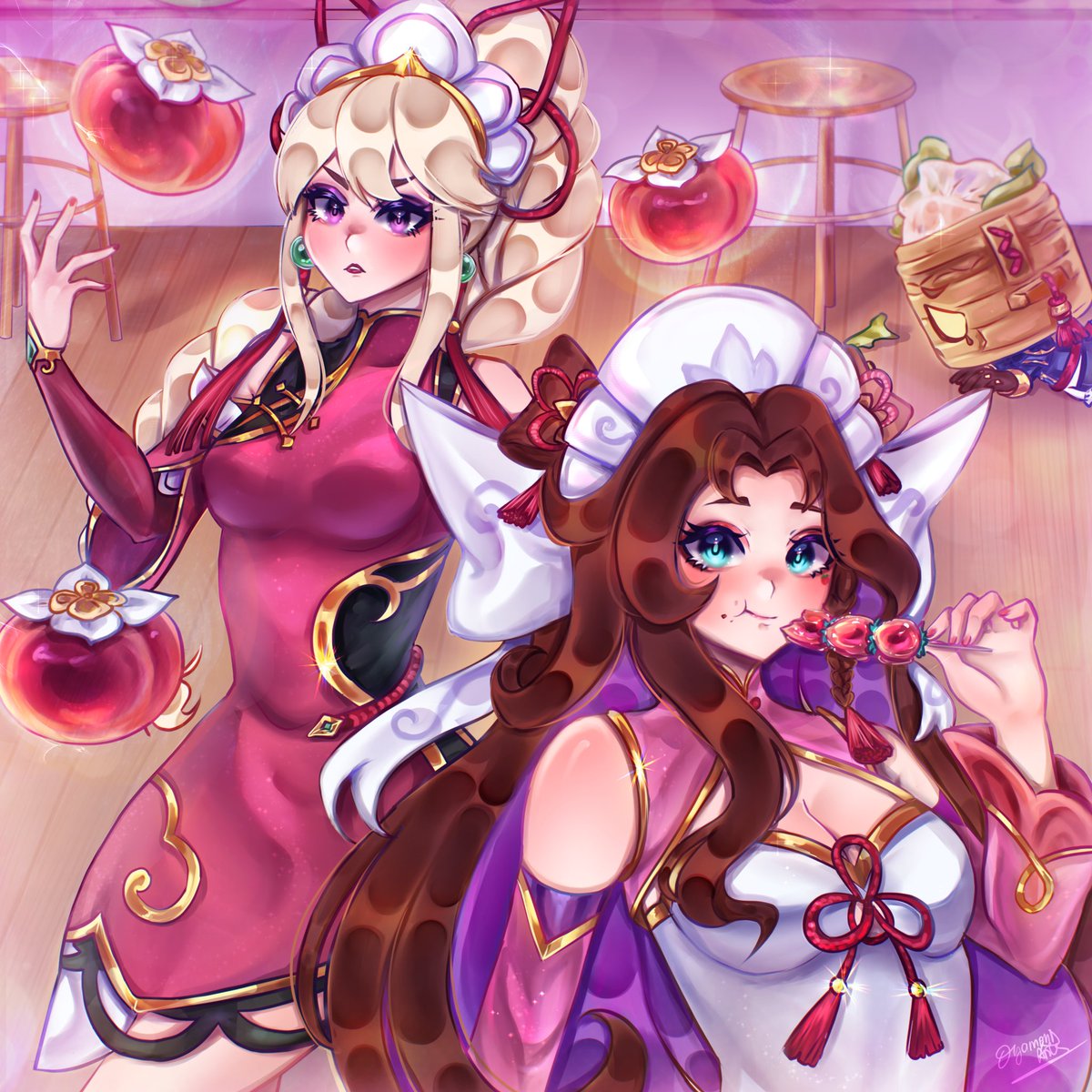 DYAMONDARTS's tweet image. Dumpling Darling fan art
I hope you like it!
#dumplingdarling #seraphinelol #syndra #amumu #ArtofLegends #LeagueOfLegends #LeagueOfLegendsFanArt