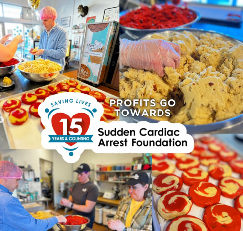 SCAFoundation's tweet photo. It's #AmericanHeartMonth! ❤️🍪 We would love for you to support @TRexCookie and their flavor of the month, 'The One that Almonds Got Away!' Profits will be donated to the #SCAFoundation to help save lives. Grab yours today! Thank you for your kindness! #EmpowerHearts #SupportSCAF https://t.co/cDrCT60AI9