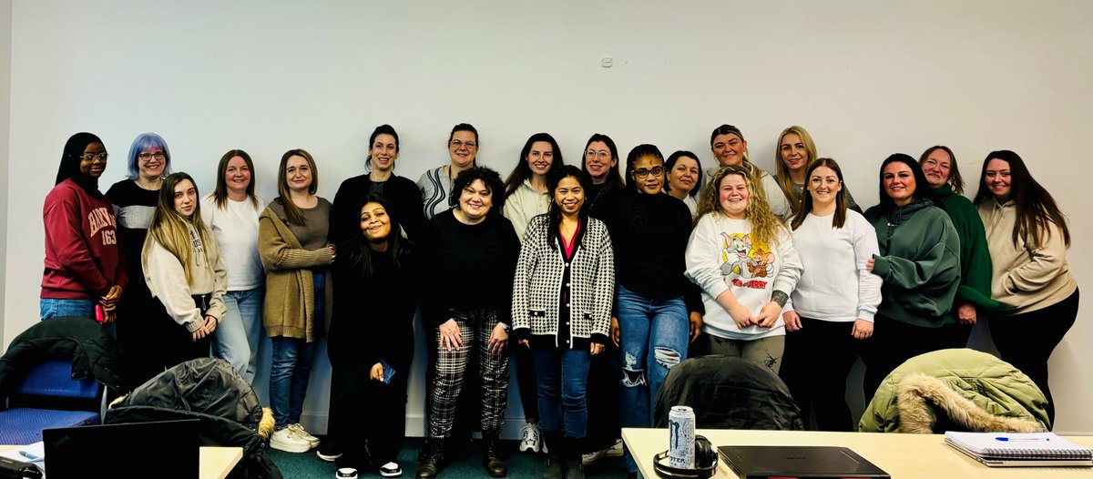 Welcome back to the <a href="/LBUHealth/">The School of Health, Leeds Beckett University</a> Nursing Associate apprentices who started the 2nd year of their apprenticeship this week. It is great to see such a fantastic group of learners from <a href="/LeedsHospitals/">Leeds Teaching Hospitals</a>  <a href="/HarrogateNHSFT/">Harrogate NHS FT</a> and GP Practices! <a href="/Workbased_L/">Work Based Learners LTHT</a> 
#NAW2025 #Nursing #SkillsForLife