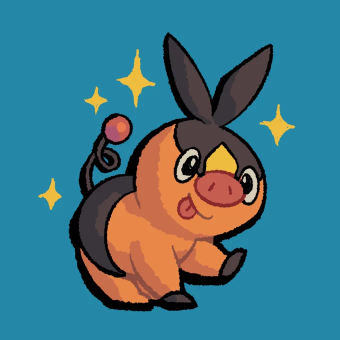 poke-month day 13tepig!#pokemon #pokemonth #tepig 