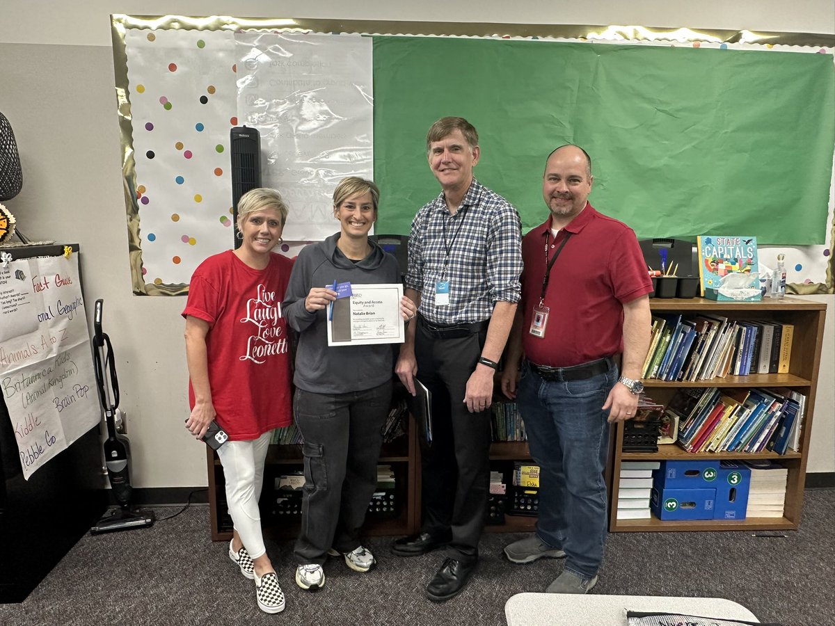 DLE_Lions's tweet image. DLE celebrated Mrs. Swan and Mrs. Brian for being recognized with the Multilingual Equity and Access Award!  Their dedication to students makes us proud and inspires us all. #justgoodteaching