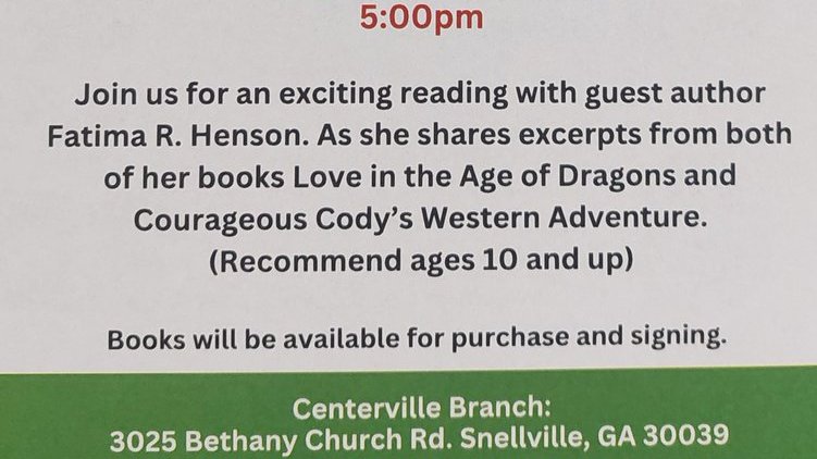 Fatima R. Henson tweet media