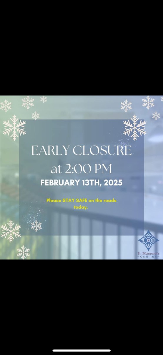 SMC closing at 2pm