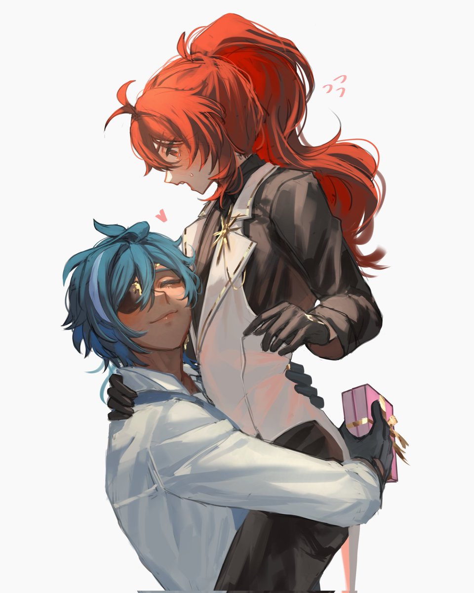 ZeHuiJ_'s tweet photo. ❄️謝謝你的禮物～迪盧克
🔥！！放...放我下來...大家都在看...！凱亞！

情人節快樂💫
#kaeluc https://t.co/sli3xlYlTx