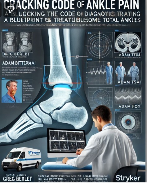 seleneparekhmd's tweet image. 🔎 Cracking the Code of Ankle Pain!

📅 Join Dr. Greg Berlet, Dr. Justin Tsai, Dr. Adam Bitterman &amp;amp; Dr. Rabun Fox

💡 Thanks #Stryker

🔗 FREE 👉zurl.co/adUg6 

#AnklePain, #TotalAnkleReplacement, #Orthopaedics, #Surgery, #MedicalInnovation