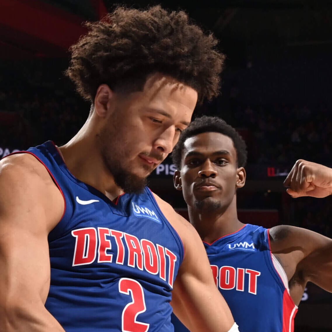 LegionHoops's tweet image. The Pistons will head into the All-Star break above .500 for the first time since 2009… 🤯

Detroit is on the RISE.