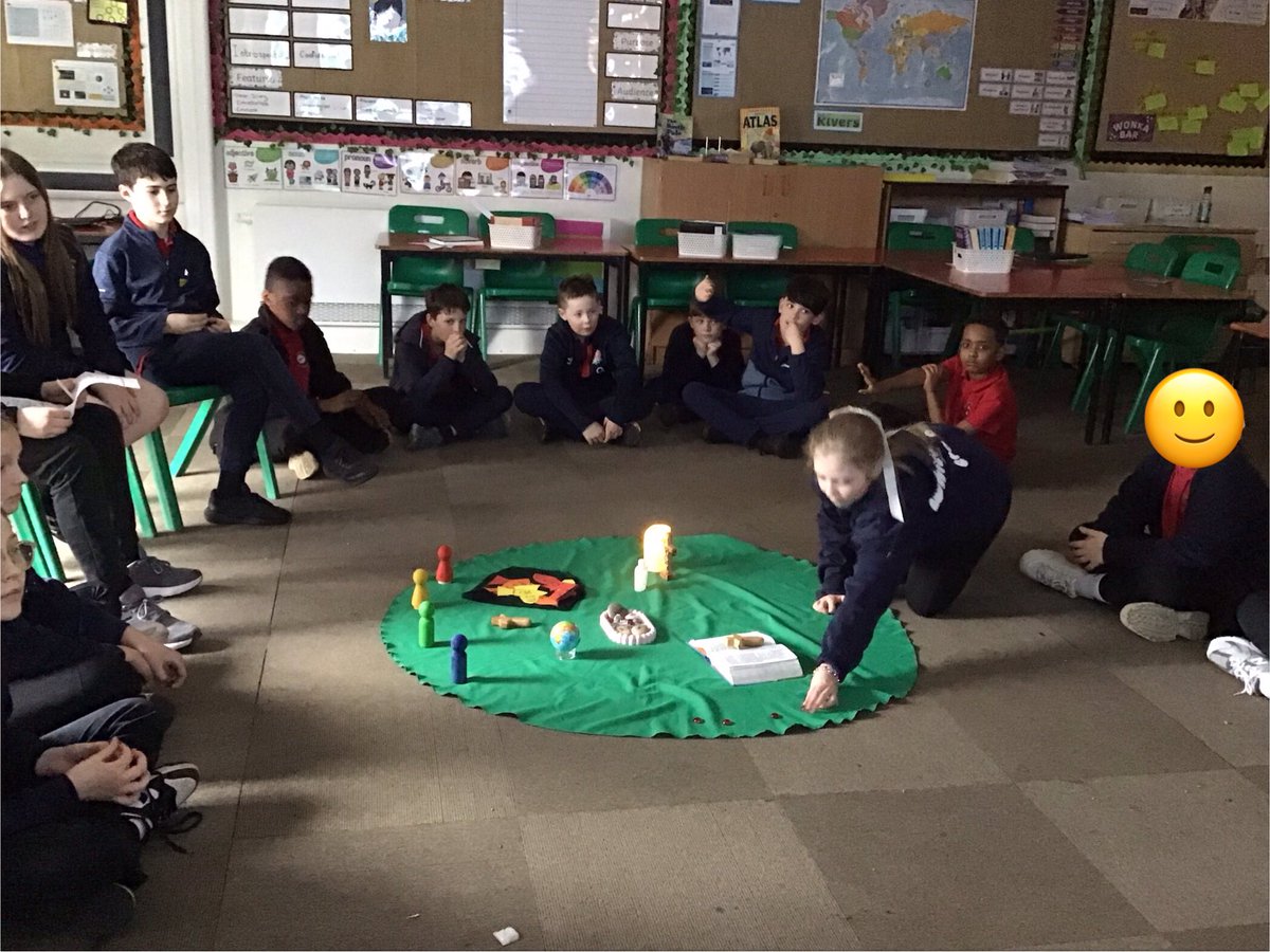 A lovely Collective Worship this afternoon, focusing on the theme of ‘Diversity’. 

Jesus Calls the First Disciples (Luke 5 : 1 - 11) 
#STMRe #CollectiveWorship