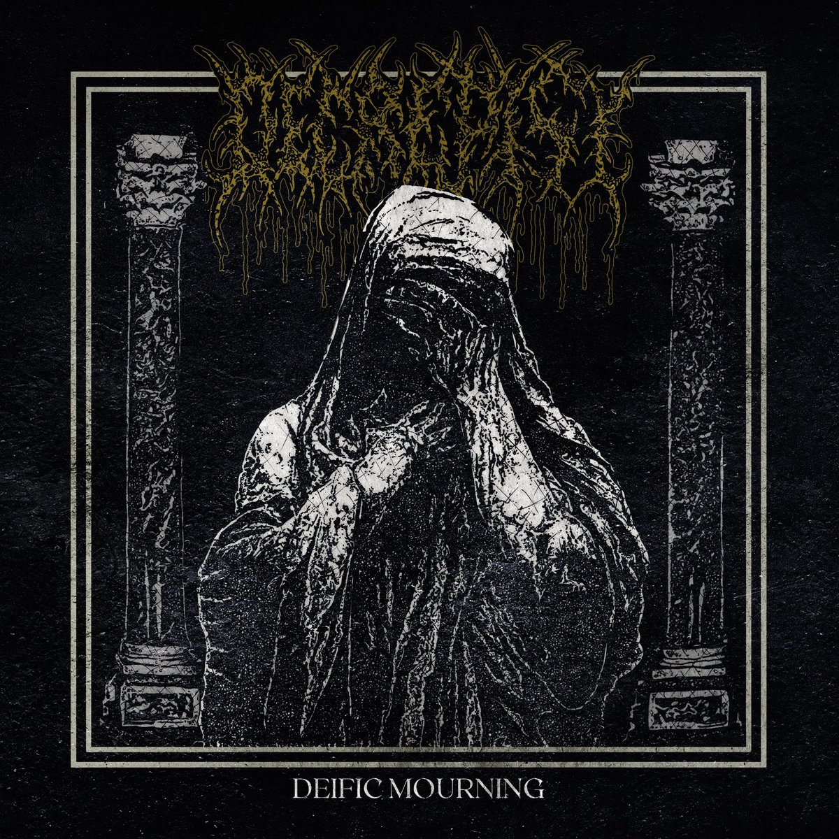 Carbon_Forms's tweet photo. Today we announce our first release of 2025 with Decrepisy’s second Full-Length, “Deific Mourning”! Pre-Orders are available now at our Brand New Merchtable Webstore! Follow the Link in our Bio to purchase. “Deific Mourning” officially releases March 28th, 2025. #decrepisy https://t.co/smj0XEKXom