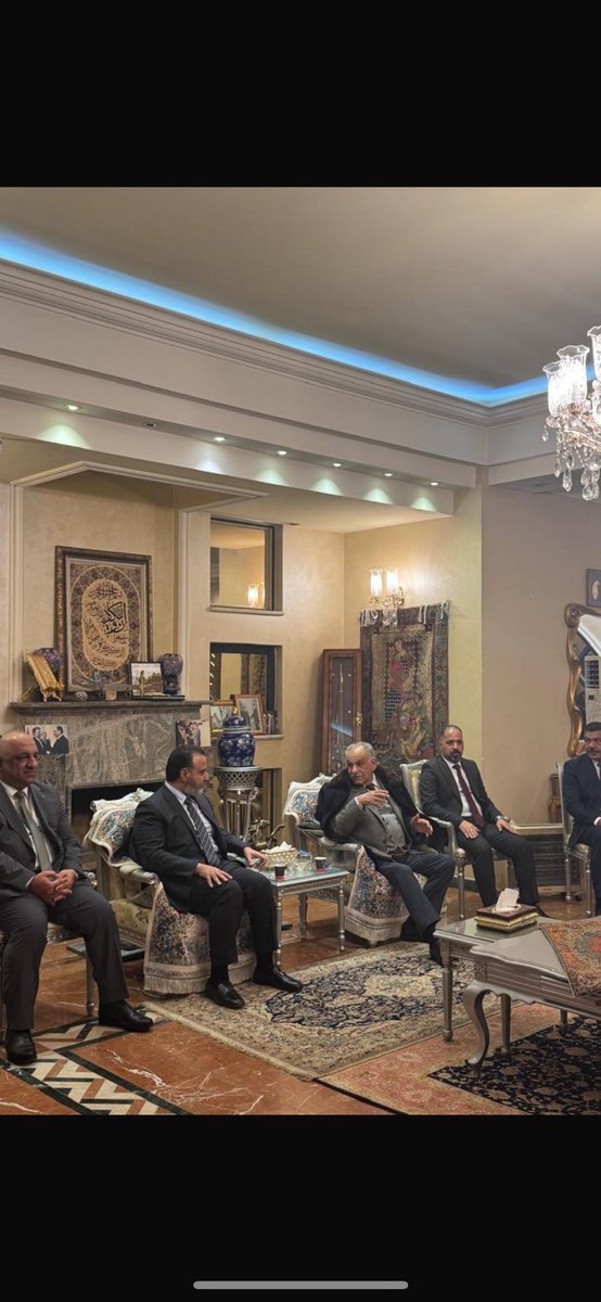 استقبلنا هذا اليوم رئيس واعضاء مجلس محافظة بغداد وتناولنا خلال اللقاء التأكيد على العمل وفق ما تستحق بغداد والحفاظ على تاريخها الحضاري وكذلك التأكيد على أهمية ان يكون المجلس متجانسا لكي يتمكن من اداء مهامه بشكل صحيح وعلى ضرورة إقرار المشاريع الخدمية لاقضية ونواحي بغداد بالتساوي .