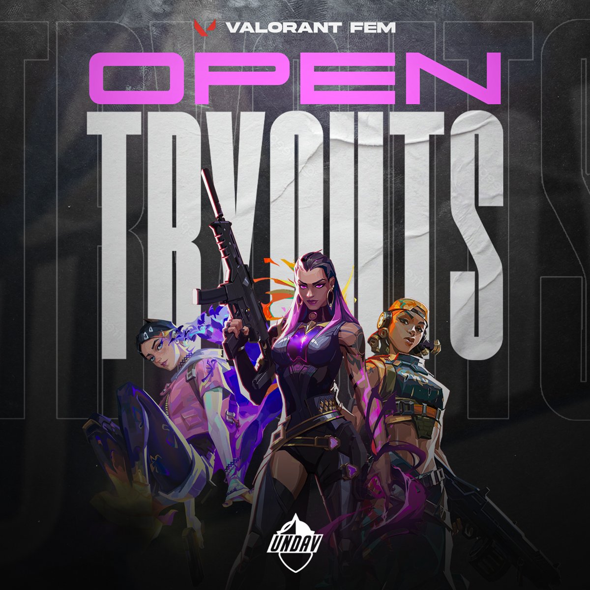 🗣️BUSCAMOS JUGADORAS🗣️

➡️ Buscamos formar un equipo y un ambiente en el cual esten en constante progreso. El objetivo es aprender y evolucionar en conjunto.

➡️ Buscamos participar en la GC

➡️forms.gle/FSM6PCb12XY6bC…

➡️Tambien estamos en <a href="/bindin_gg/">Bindin</a>