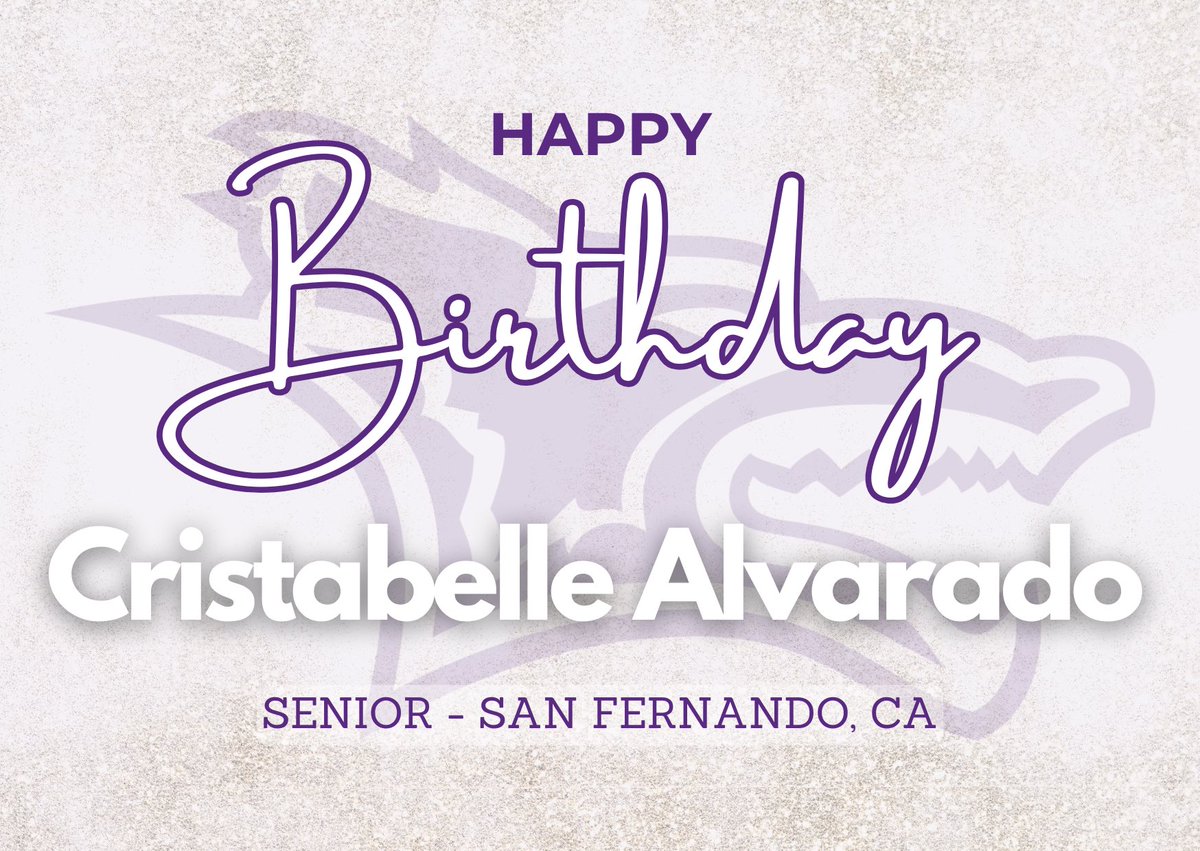 Happy birthday, CB 🥳 We hope you have a great day! 🐺💜