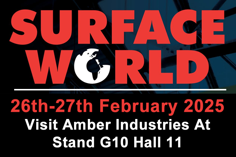 Visit Amber Industries At Surface World 2025 - Booth  G10 in Hall 11 at the NEC at #Surfaceworld2025. Click the link below for your visitor pass register.visitcloud.com/survey/1vgcgpp…

#AmberIndustries #Conveyors #ConveyorsSystems #PalletSystems #GravityConveyors #PoweredConveyors #BeltRollers