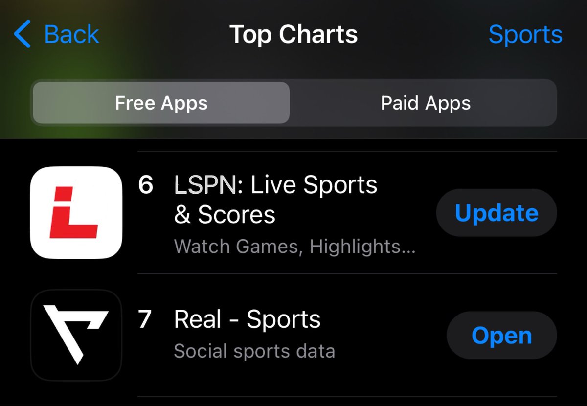 Real App tweet media
