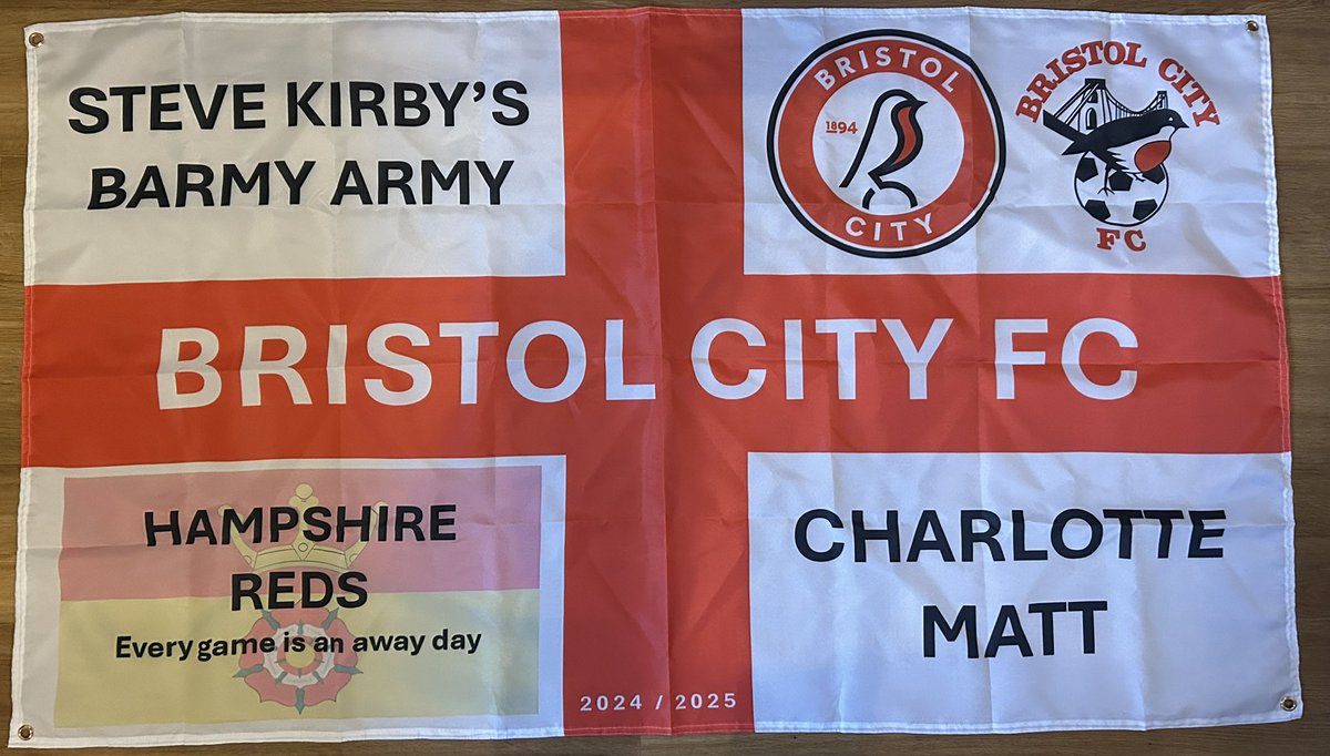 AggroFlags's tweet image. Few more city ones about to hit the road including another beaut for @SirMattDeane