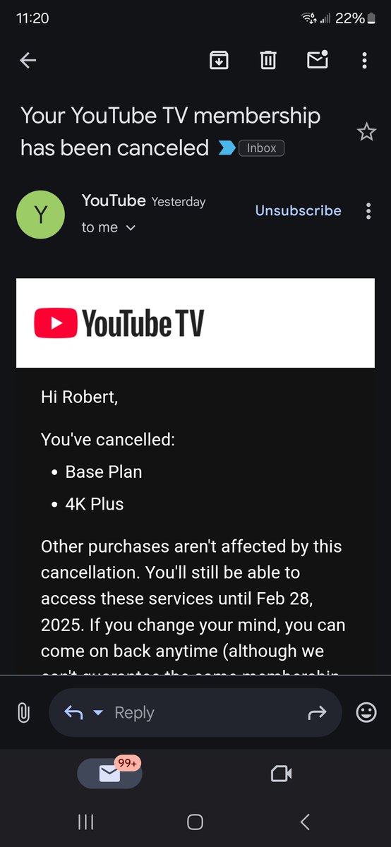 QueenOctaviaOG's tweet photo. @YouTubeTV Then instead of giving us a measly $8, put the prices back down to what they were originally. That's the only way you're going to make us renew our subscription. Because after this cycle, I'm done. https://t.co/MTRPWJJa05