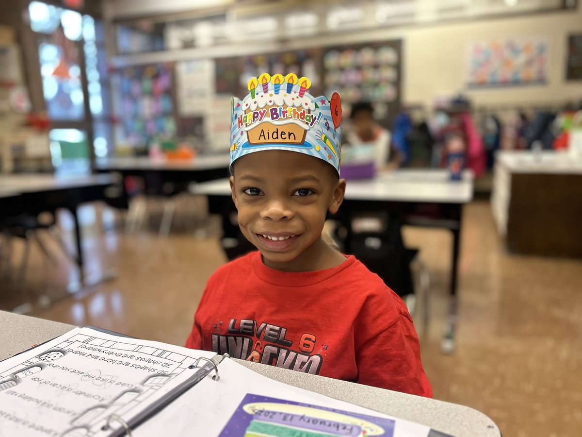Happy 6th birthday, Aiden! 🥳