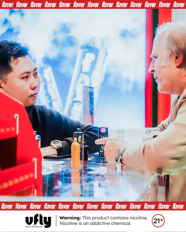 Vflyvape's tweet photo. ✨CHAMPS TRADE SHOWS✨
The exhibition is still on, come join us and explore the latest in vaping! 🌟🚀
Don’t miss out – see you there! 🙌
📌Hall Address: Las Vegas Convention Center, 3150 Paradise Rd, Las Vegas, NV 89109
❗You must be 21+
#vfly #vflyflavors https://t.co/lSbvOtJJoC