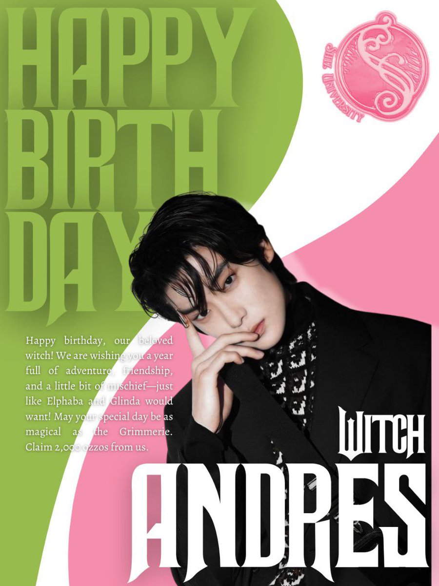 SHIZRPW's tweet photo. ⠀⠀

                               🫧 @WITCHJJH97 
              Happiest birthday to our dearest witch!

 ͏⠀⠀ https://t.co/xTUQJ052v2