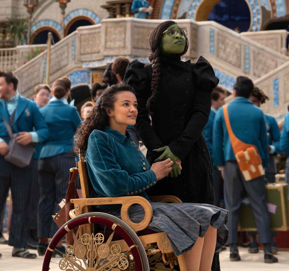 wicked_updates's tweet image. Gregory Maguire, the author of “Wicked”, reveals the origins of Elphaba’s last name:

“Thropp is the sound that a house makes when it falls on your sister.”