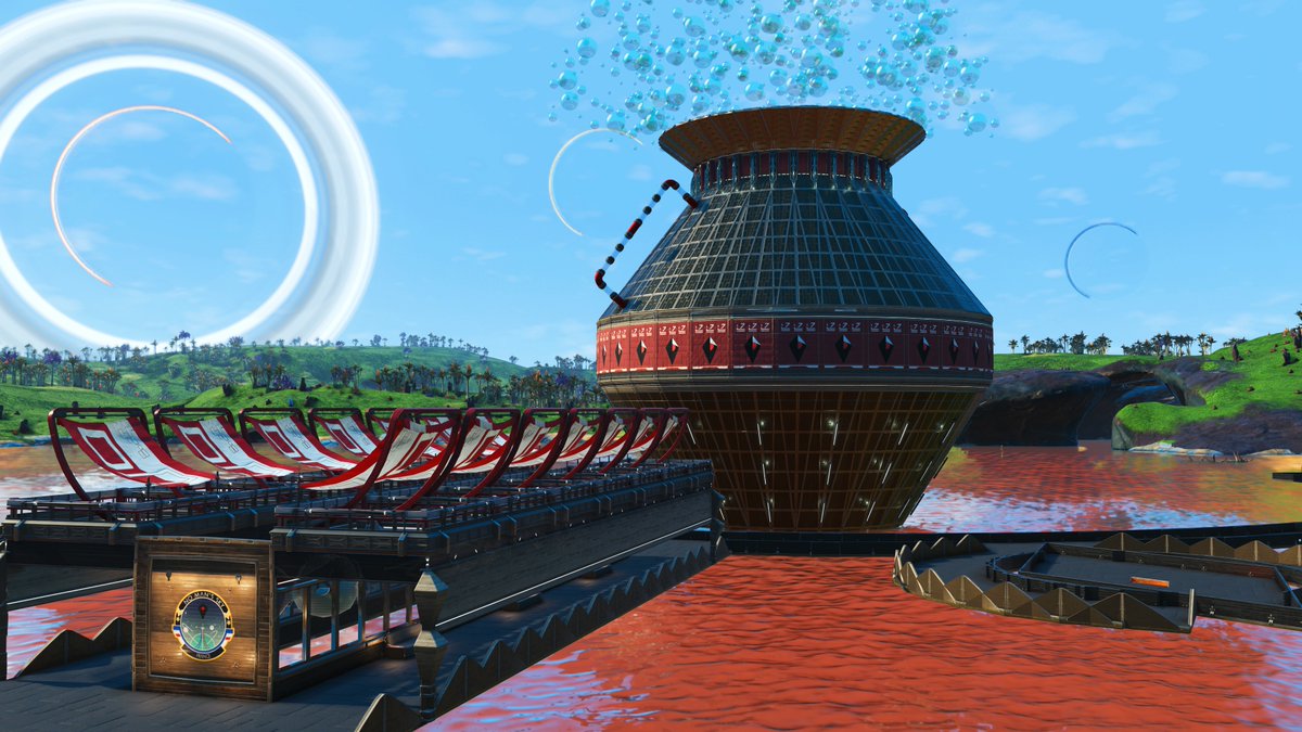 🫡 A huge thank you to <a href="/hellogames/">Hello Games</a> <a href="/NoMansSky/">Sean Murray</a> for adding our decal and banner to #NoMansSky! So many emotions 🥰
It's incredible!