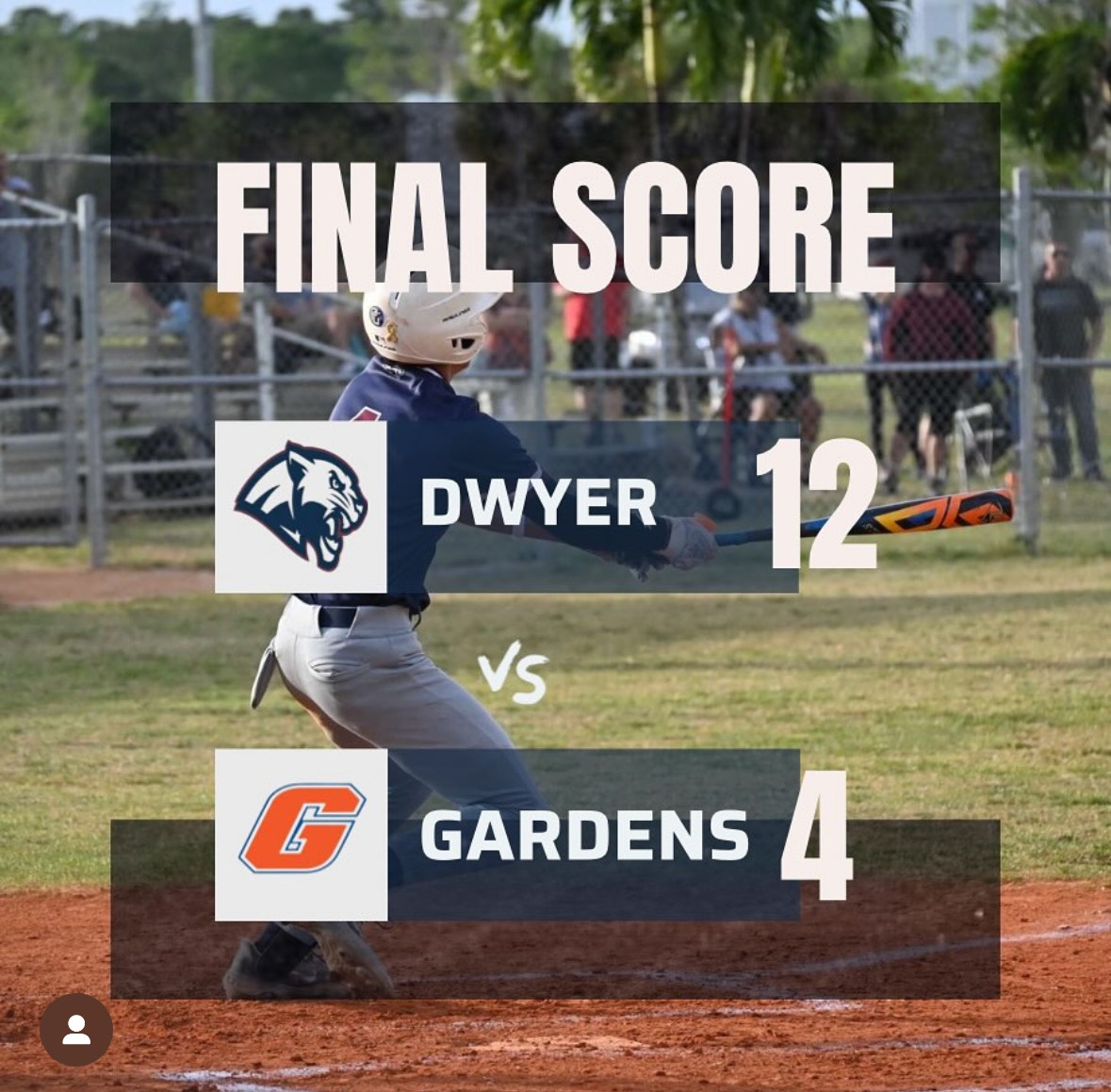 Dwyer Baseball (@dwyerhsbaseball) on Twitter photo Starting the season off with a win over <a href="/1gatorsbaseball/">PBG Gator Baseball</a> - The boys had some great at bats to take the lead - 4 triples <a href="/DomPecoraro21/">Domenic Pecoraro</a> <a href="/sullysmith24/">Sullivan Smith</a> <a href="/RocBianco3/">Rocco Bianco</a> Colten Stephens
Game 2 - Friday at home against American Heritage Plantation Starting the season off with a win over <a href="/1gatorsbaseball/">PBG Gator Baseball</a> - The boys had some great at bats to take the lead - 4 triples <a href="/DomPecoraro21/">Domenic Pecoraro</a> <a href="/sullysmith24/">Sullivan Smith</a> <a href="/RocBianco3/">Rocco Bianco</a> Colten Stephens
Game 2 - Friday at home against American Heritage Plantation